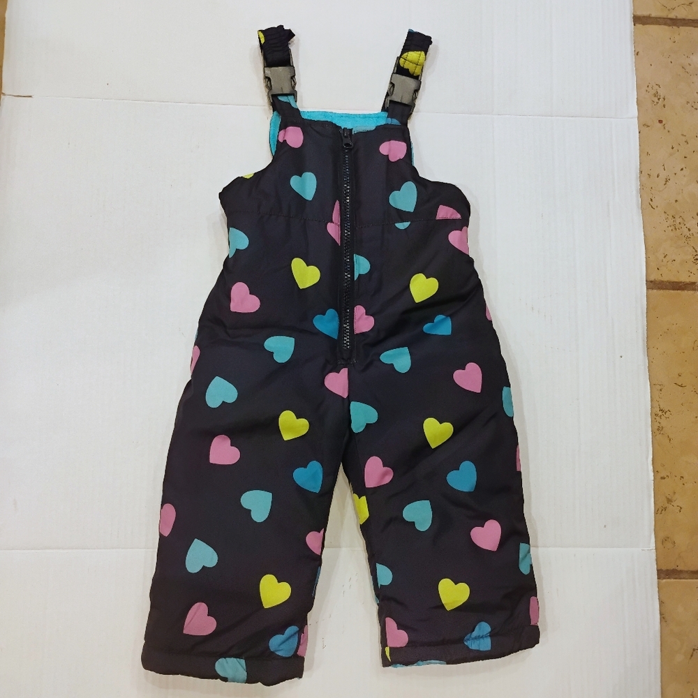 Oshkosh Bgosh Hearts Snowsuit 12 M
